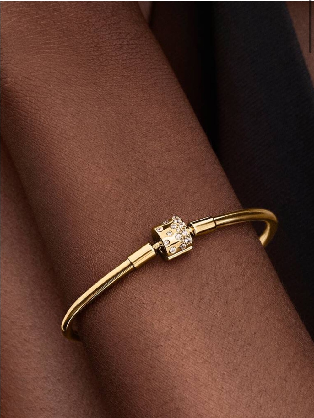 Pandora Sparkling Barrel Clasp
Bangle